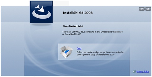 InstallSheild 2008 Professional