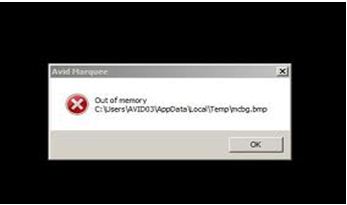 Out of memory