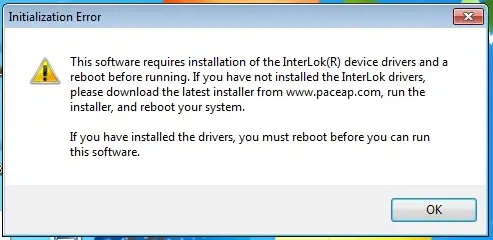 software require to install
