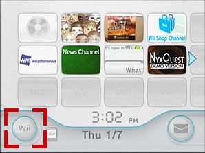 wii button