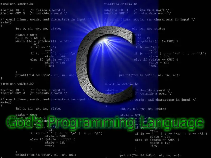 C language