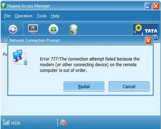 tata photon error marketing 628