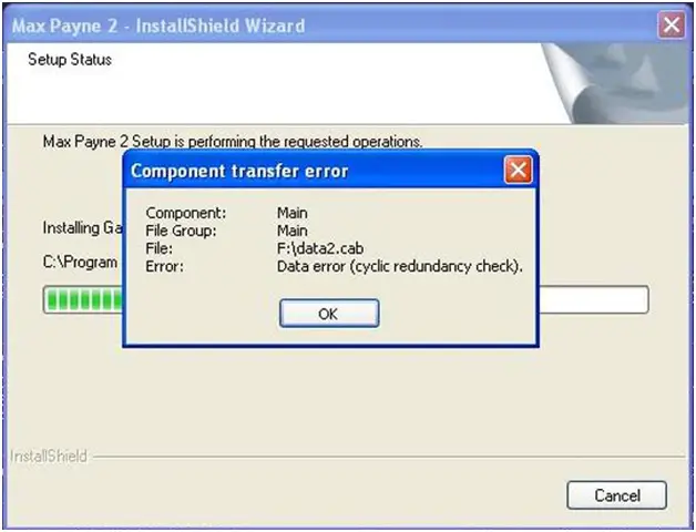 data error cyclic redundancy check installing game data error cyclic redundancy check installing game