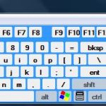 How to use On screen keyboard in Windows Vista