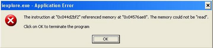 The instruction at “0x044d2bf2” referenced memory at “0x04576ae8”