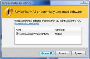 Review harmful or potentially unwanted software