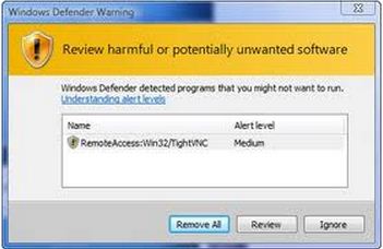 Review harmful or potentially unwanted software