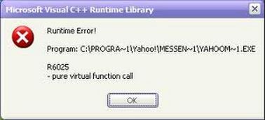 how to solve chat with error in yahoo Messenger