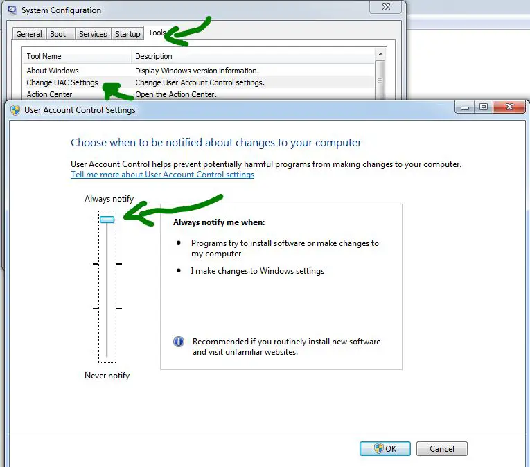 Change all settings of Teamviewer application