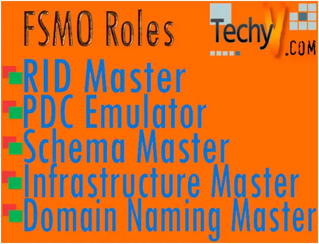 FSMO – Flexible Single Master Operation