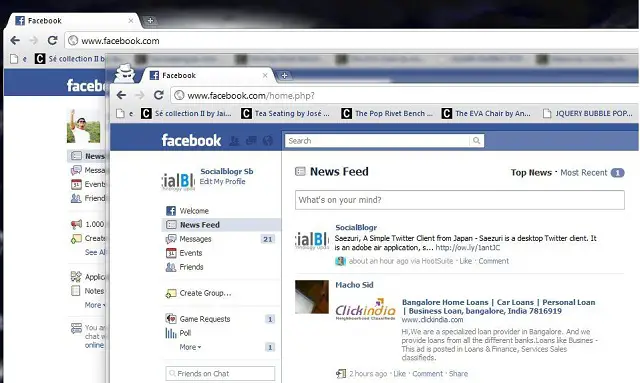 can i open two facebook account with one email address