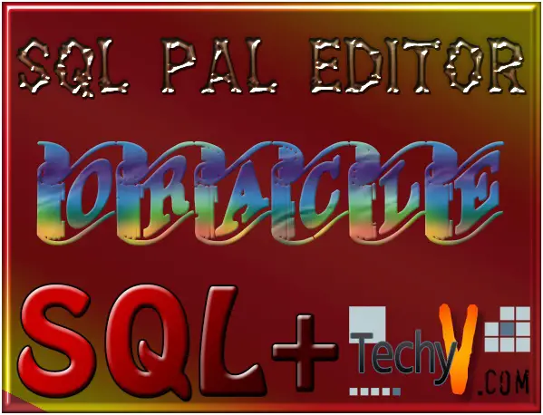 USED SQL PAL EDITOR INSTEAD OF SQL PLUS