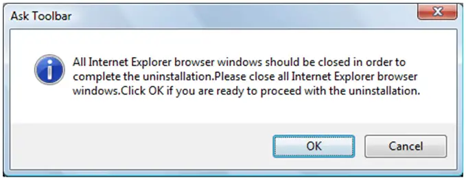 Software using Internet Explorer
