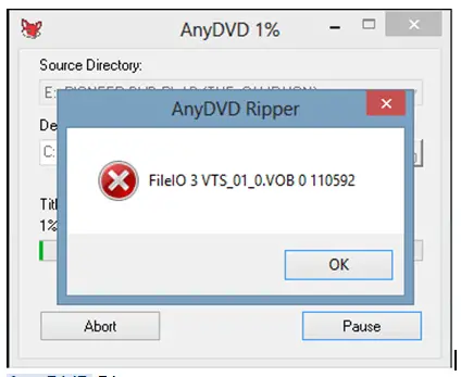 AnyDVD Ripper FilelO 3 VTS_01_0.VOB 0110592