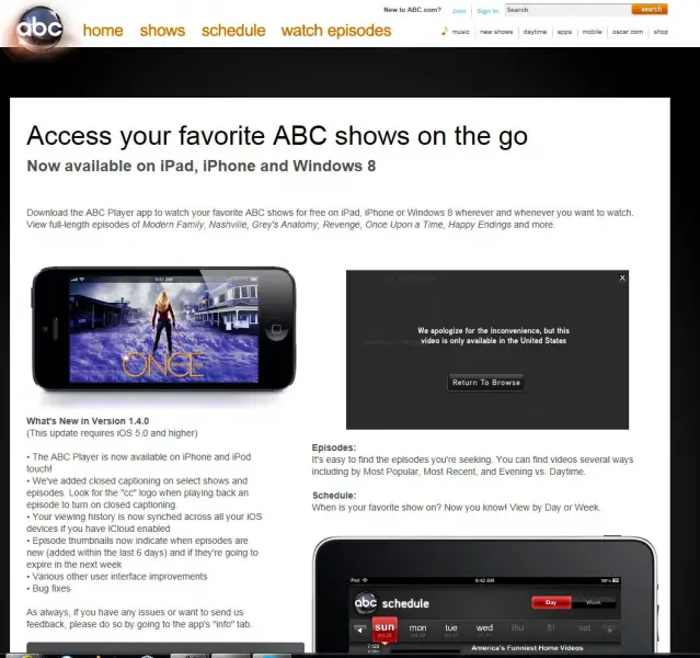 Videos on ABC