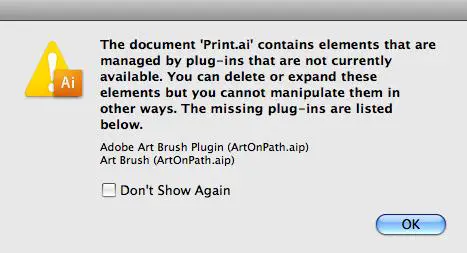 Adobe Art Brush Plugin (ArtOnPaths.aip) Art Brush (ArtOnPath.aip)
