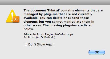 Adobe Art Brush Plugin (ArtOnPaths.aip) Art Brush (ArtOnPath.aip)