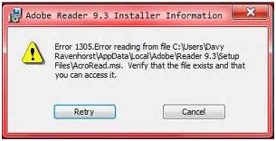 Adobe Reader Install Error 150210 Adobe Reader Install Error 150210