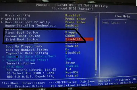 restart you’re PC and make sure you set the CD/DVD ROM drive is the first boot, you can change that in CMOS setup.