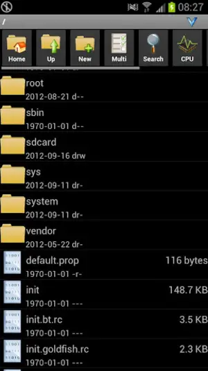 Androzip file manager 11