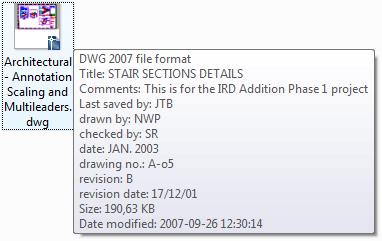 DWG 2007 file Format
