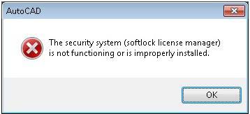 Softlock License Manager Error When Opening Autocad 2012 Techyv Com