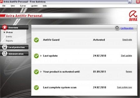 Avira Free Antivirus