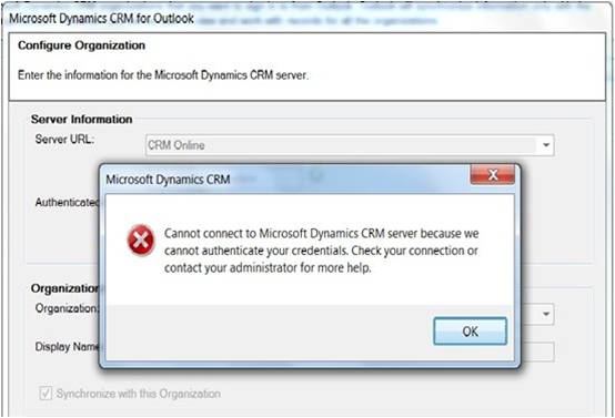 Microsoft Dynamics CRM for Outlook