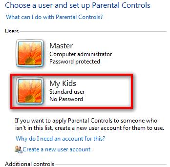 Parental Control