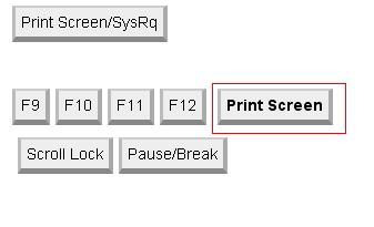 Print Screen key on your keyboard