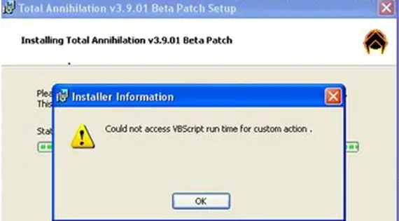Total Annihlation v3.9.01 Beta Patch Setup