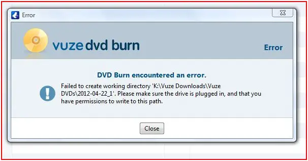 Vuze DVD burn software