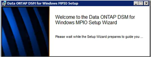 Able to go about installing MPIO DSM 3.5