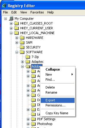 Registry Editor 