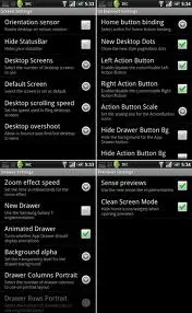 popular desktop transition theme in Android phones