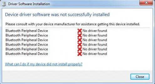 Driver Software Installation