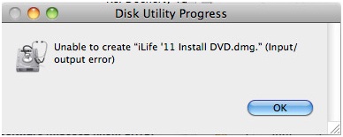 Disk Utility Progress