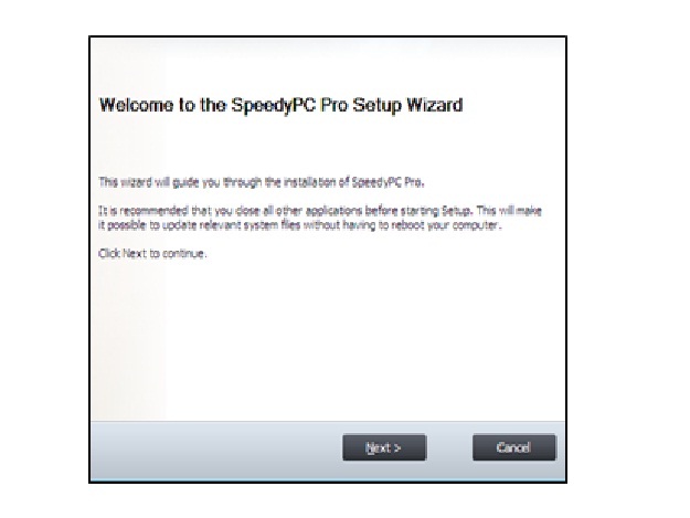 SpeedyPC Pro Setup Wizard