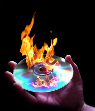 burn a DVD. 