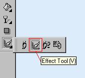 Click the Effects Brush icon from the Brush Tools