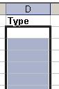 Drop down list in Excel