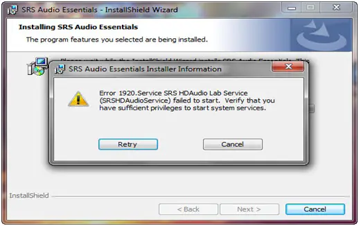 srs hd audio lab win 10