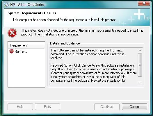  HP  PSC1315 Software Installation Error  Techyv com