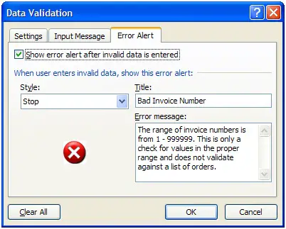 Data Validation