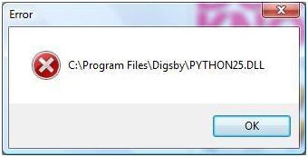 C:Program filesDigbyPHYTHON25.DLL