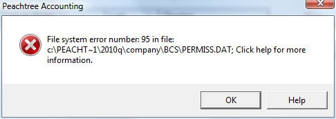 peachtree quantum 2010 file fix