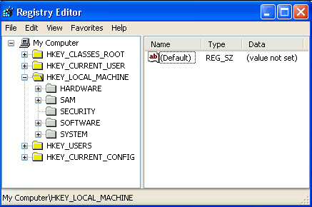 Registry Editor