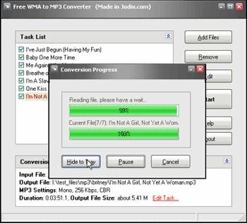 WMA to Mp3 Converter