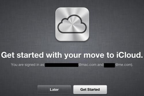 move to icloud