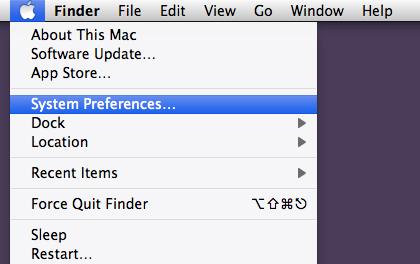 System preferences